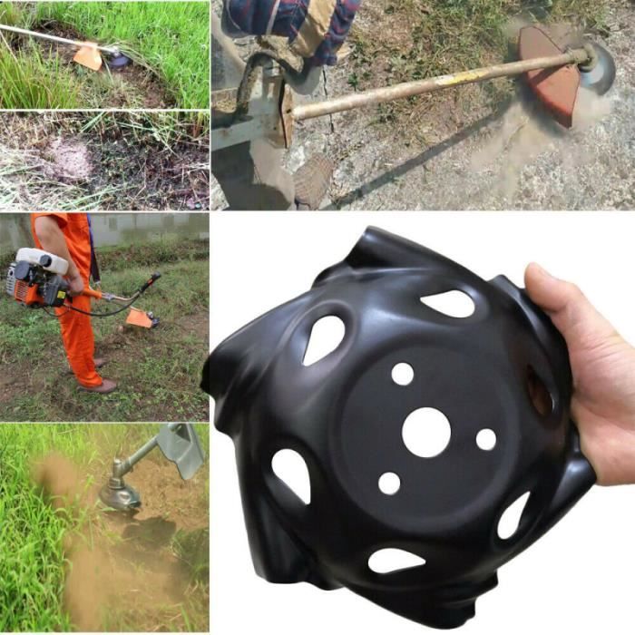 Débroussailleuse Tondeuse Lame 3 dents rotofil Bush herbe haute en acier au carbone Débroussailleuse Tondeuse Lame 3 dents rotofil Bush herbe haute en acier au carbone