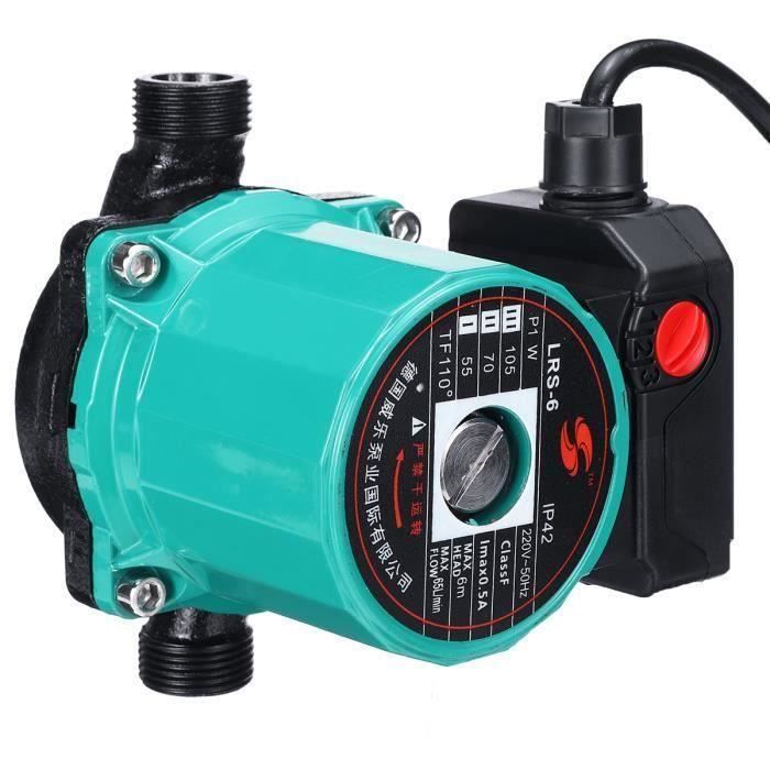 Pompe de circulation deau chaude Pompe de circulation 65 l//min Pour la circulation de leau chaude et la circulation de leau chaude 220 V 10-110 /°C