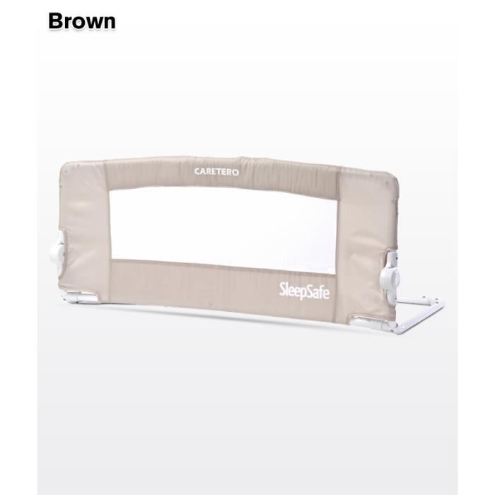 Barrière lit bébé | Protection lit anti-chute | Barrière de sécurité |  Rabattable - Pliable - Légère | 103,5×42,5 cm | marron - Achat / Vente  barrière de sécurité 7625911217113 - Soldes sur Cdiscount dès le 20 janvier  ! Cdiscount