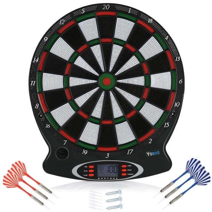 Grand Jeu de Fléchettes pour Enfants l Double Face avec Balles et Fléc