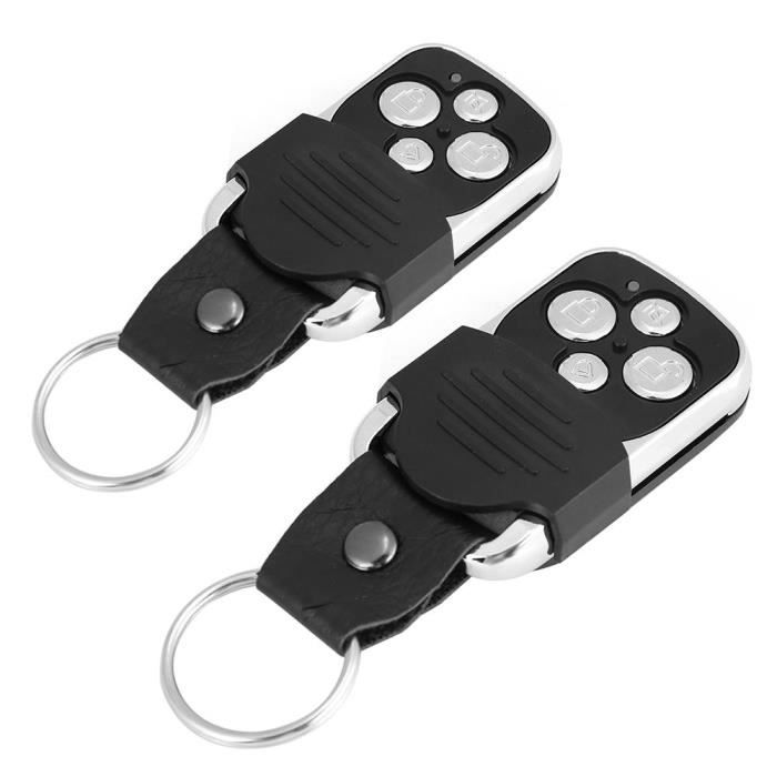 HURRISE Duplicateur de 2pcs 433MHZ 4 boutons poussoir — free download