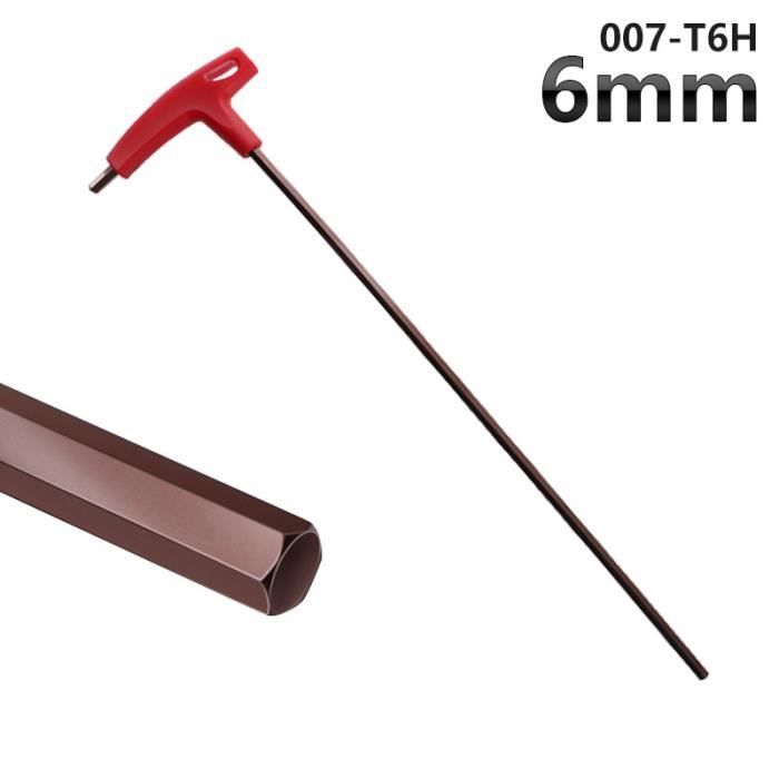 Clé de poignée en T - KRAFTMANN - 7882-4 - Acier au chrome vanadium - 6