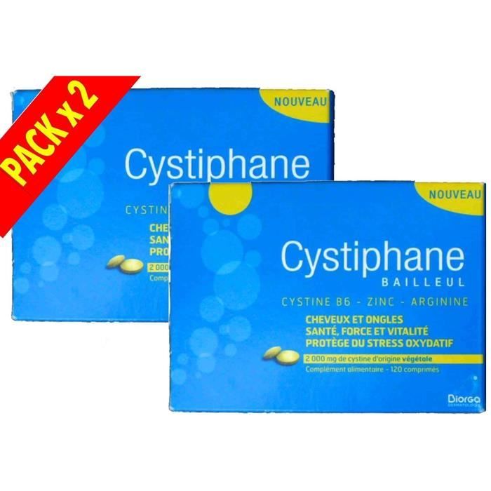 Cystiphane Bailleul - Cystine B6 Zinc Arginine - Complément ...