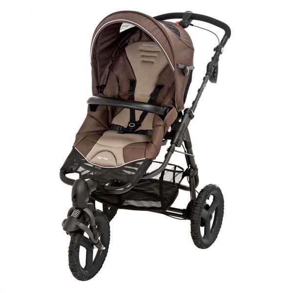 Poussette high trek walnut brown clearance