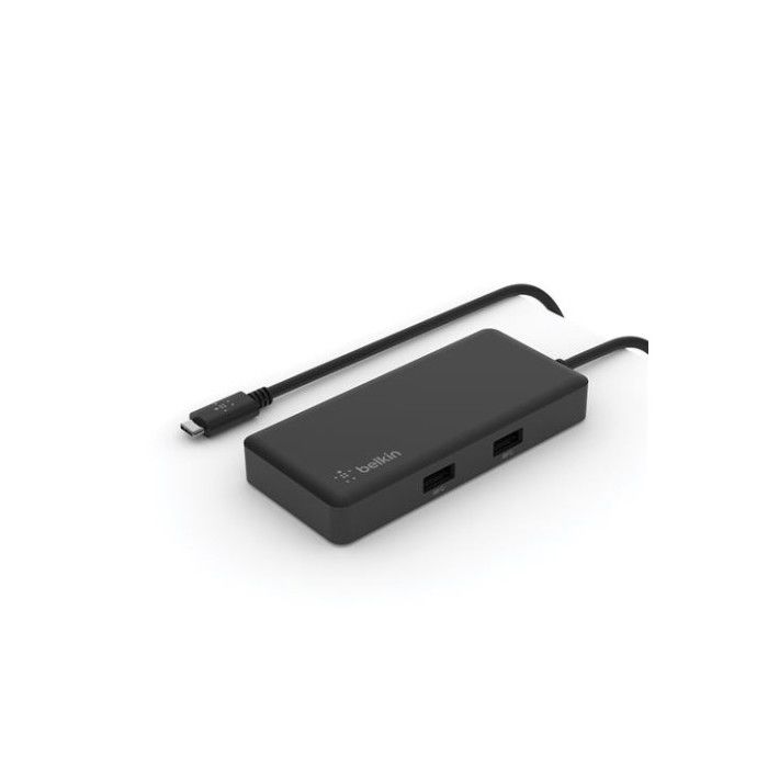 Adaptateur USB-C Belkin multiport 5-en-1 Noir