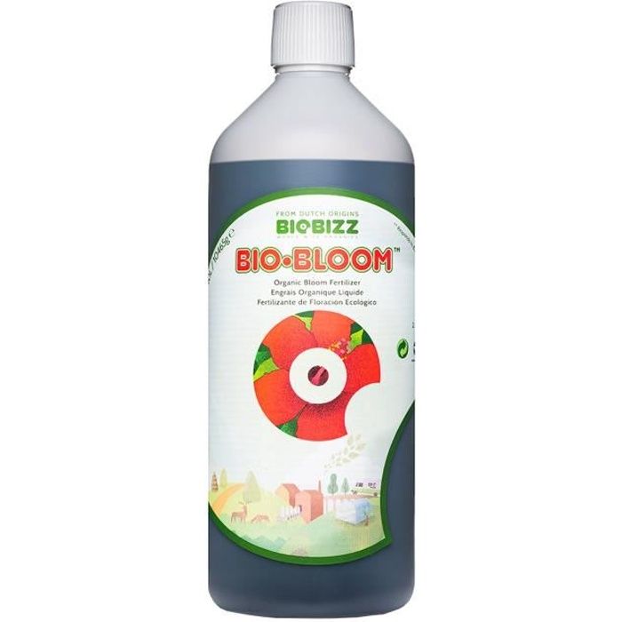 Engrais de floraison Bio-Bloom - BIOBIZZ - 1 L - Liquide - Universel - Fertilisant