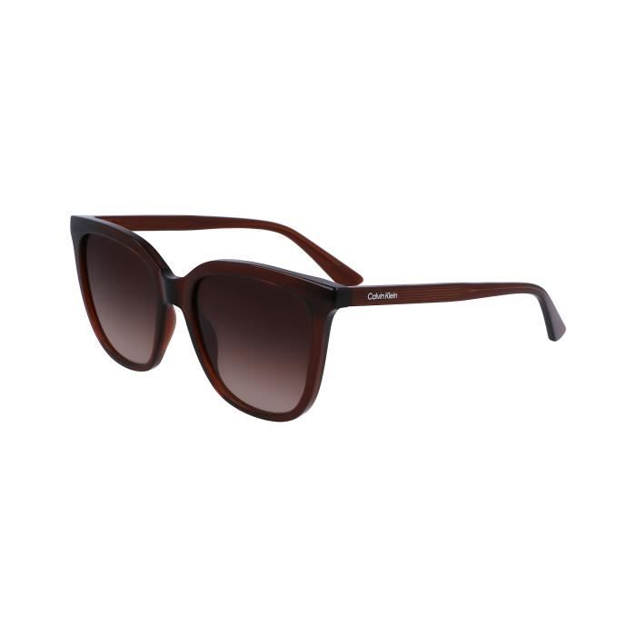 Lunettes de Soleil Calvin Klein CK23506S 53 18 145 BROWN BROWN SHADED BIO INJECTION femme CK23506S