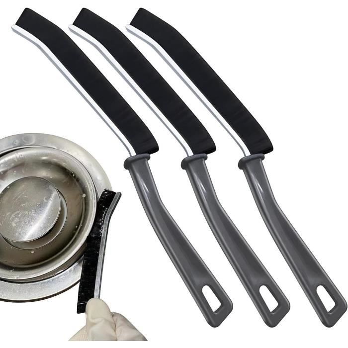 BAKAJI Carrello Slim Salvaspazio - 13,5cm Di Larghezza, 3 Ripiani, 4 Ruote Per Cucina E Bagno