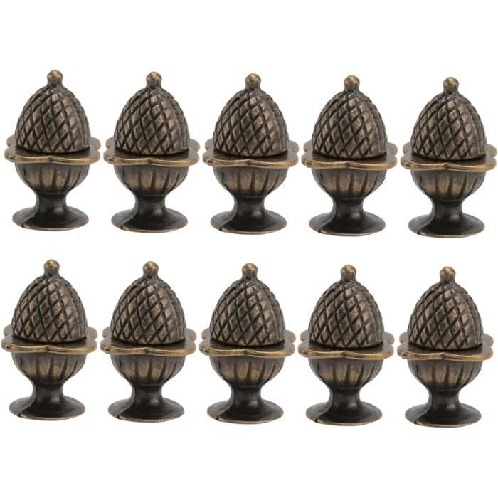 Khtumeware Lot De 20 Poignées De Tiroir En Laiton Antique De