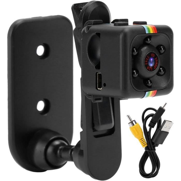 Mini Caméra WiFi 1080P HD Avec Prise USB – Caméra Espion Col De Cygne, Détection Mouvement, Vision Nocturne Pour Maison, Voiture, Nounou