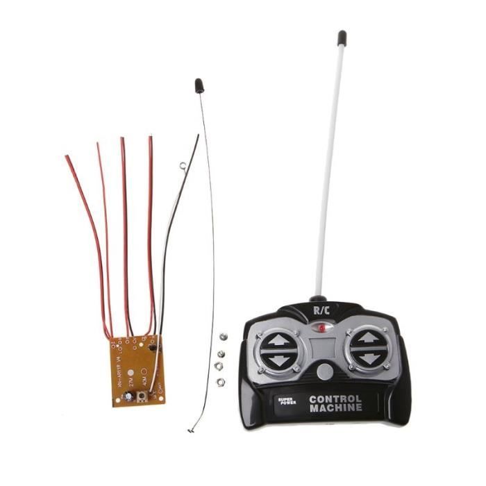 5CH 27Mhz telecommande unite recepteur carte telecommande pour reservoir voiture jouet Radio systeme pour 130 moteur 6V 5V JUN 24 Cdiscount Jeux Jouets