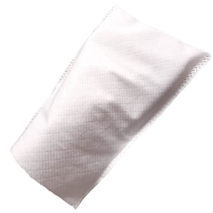 Gants De Toilette Jetables Molletonnés Non Tissés 80gr - Lot De 60 - Hygiéniques Et Absorbants