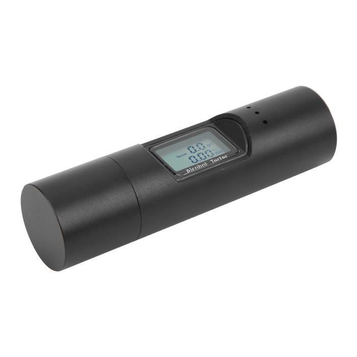 ACE Q Alcootest Professionnel - Éthylotest Avec Mémoire 10000 Tests Et Écran OLED - Calibré Police