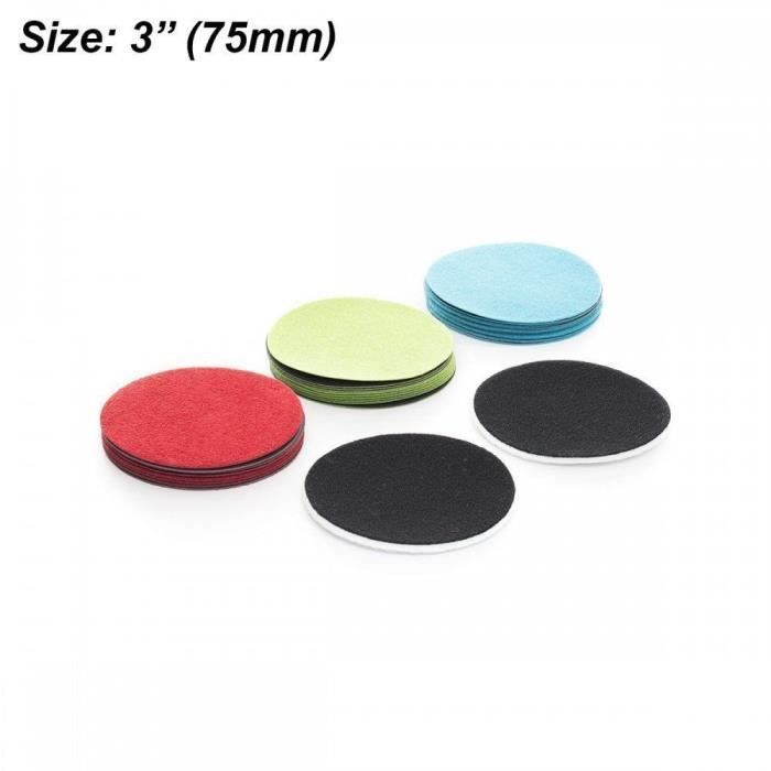 2/" 100pcs 150# SANDER Disque Voiture ponçage polissage tampons abrasif papier de verre
