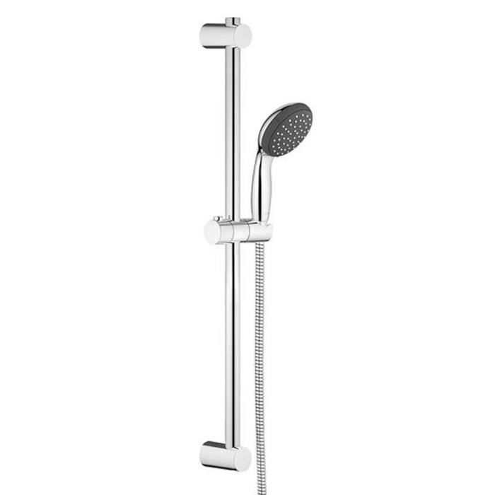 grohe barre de douche douchette 1 jet sans robinet vitalio start 100 27943000 cdiscount bricolage