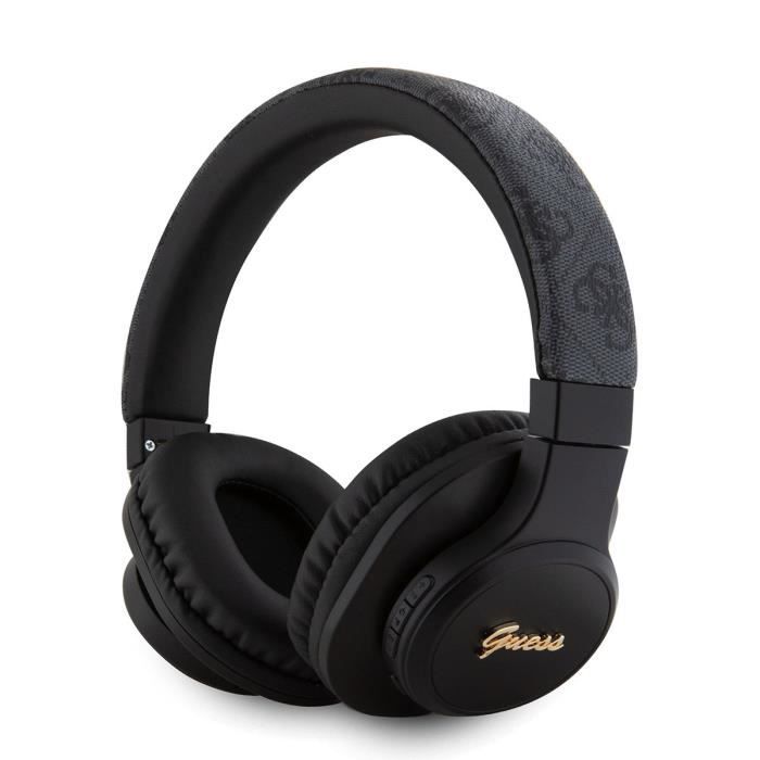 Casque Audio Sans Fil Stéréo Bluetooth 5.3 Modèle Tone on Tone Guess Noir