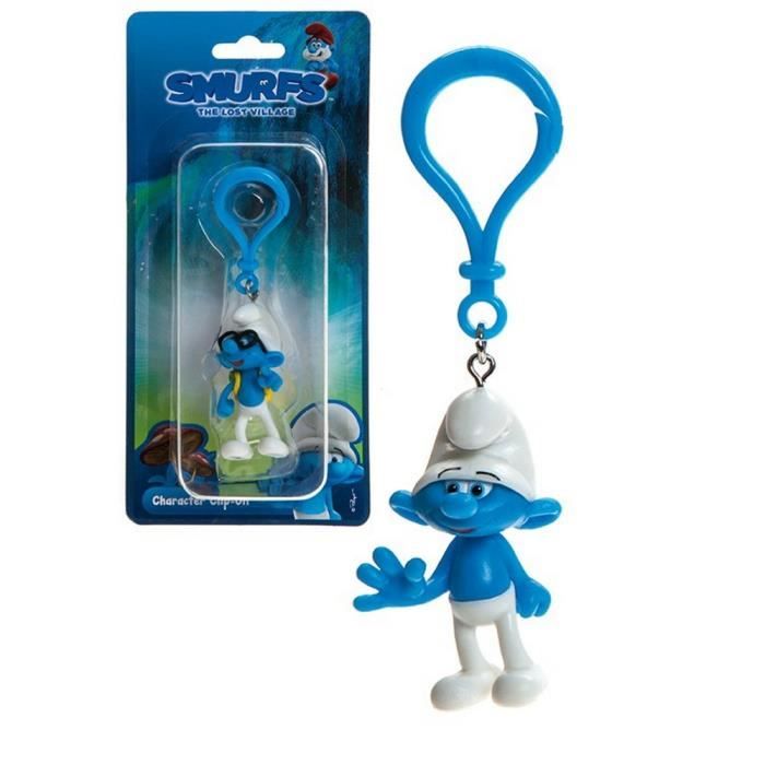 Porte Cle 3d Schtroumpf Peureux Les Schtroumpfs Vert Cdiscount Bagagerie Maroquinerie
