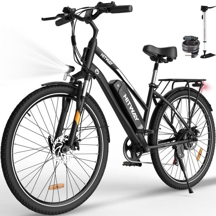 Vélo électrique pliable 16 HITWAY - Batterie 36V/8,4Ah - Pédalage assisté  - Pompe à vélo gratuite - Cdiscount Sport