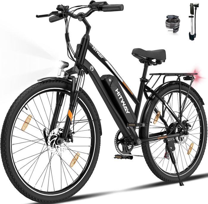 Vélo électrique pliable 16 HITWAY - Batterie 36V/8,4Ah - Pédalage assisté  - Pompe à vélo gratuite - Cdiscount Sport