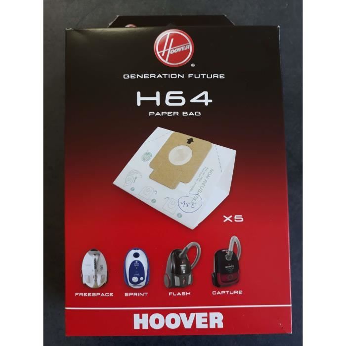Sac aspirateur cheap hoover h64