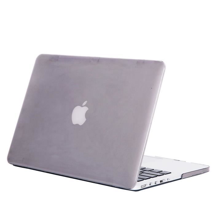 Pour Housse MacBook Pro Retina 15 Pouces Coque Mod le A1398 2015 2012 PAS CD ROM Antichoc tui de Protection gris