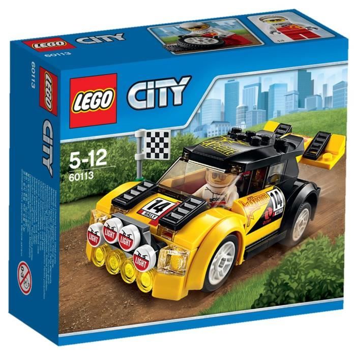 Lego city voiture rallye