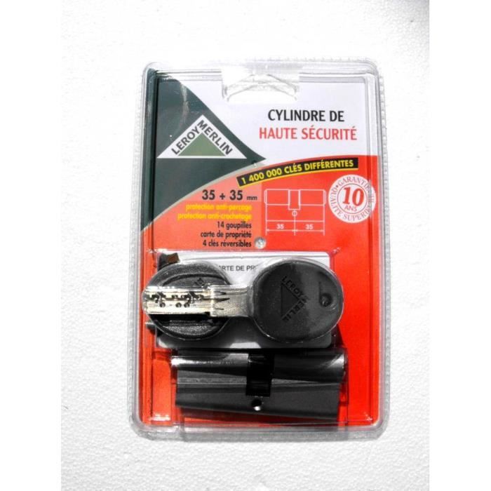Cylindre De Haute Securite 35x35 14 Goupilles Achat Vente