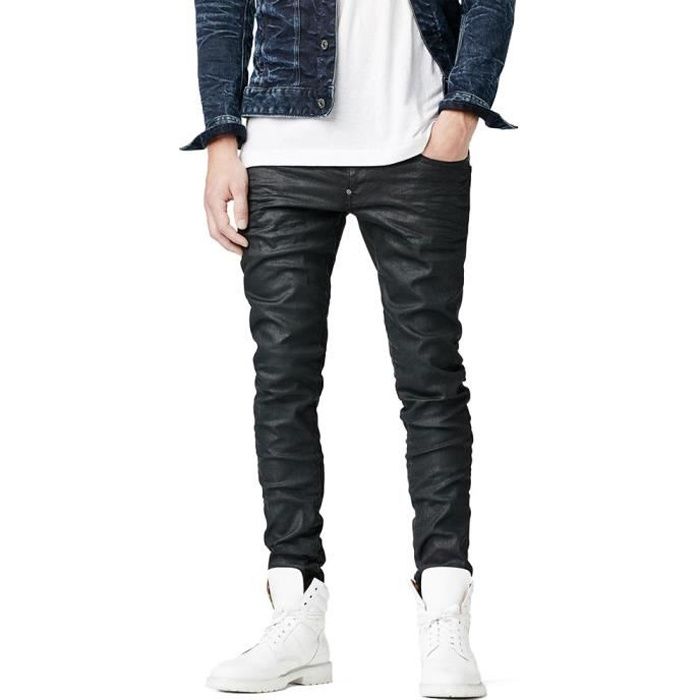 V tements homme Jeans G star Revend Super Slim L34 Bleu