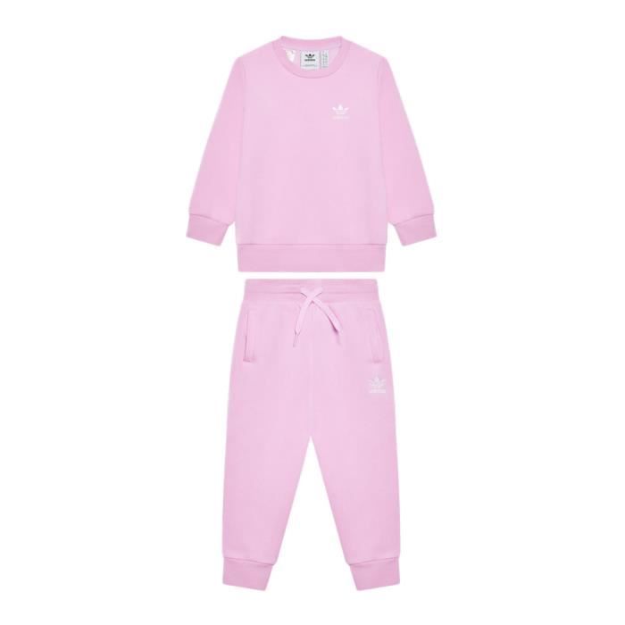 Survêtement Fille Adidas - Mauve - Manches longues - Broderie Adidas