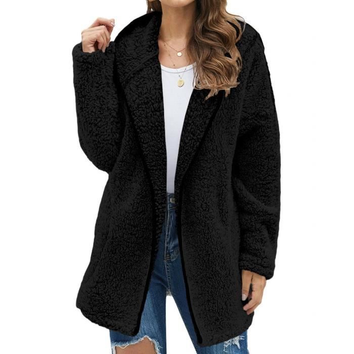 Gilet noir on sale femme grande taille
