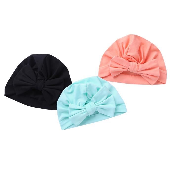Lot De 3 Unisexe Bonnet Bebe Naissance En Coton Nouveau Ne Turban Bonnet Indien Foulard Chapeau Torsade Beanie Cadeau 10 Mois 4 Ans Type G Cdiscount Pret A Porter
