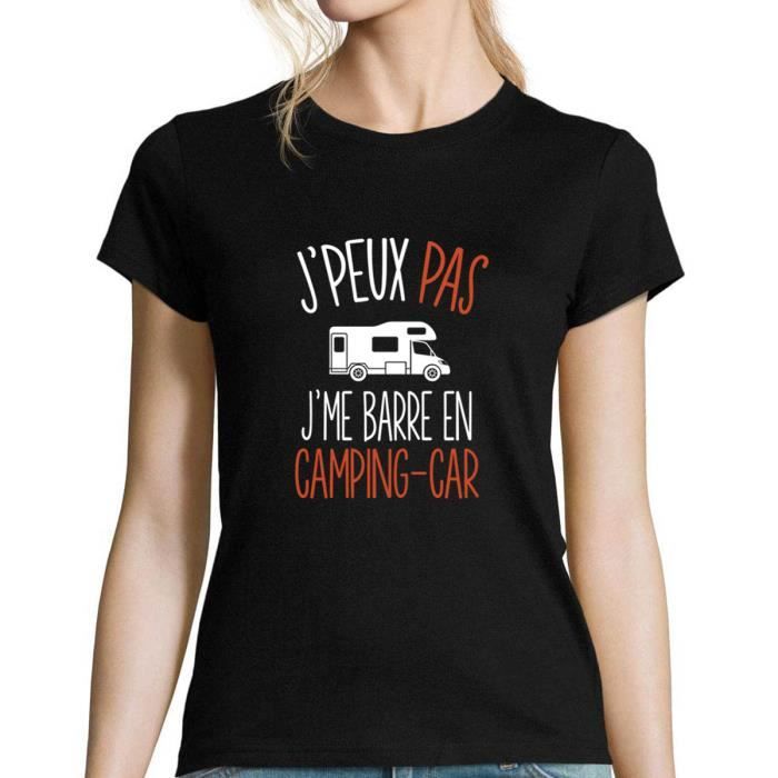 Tee shirt clearance camping car humour