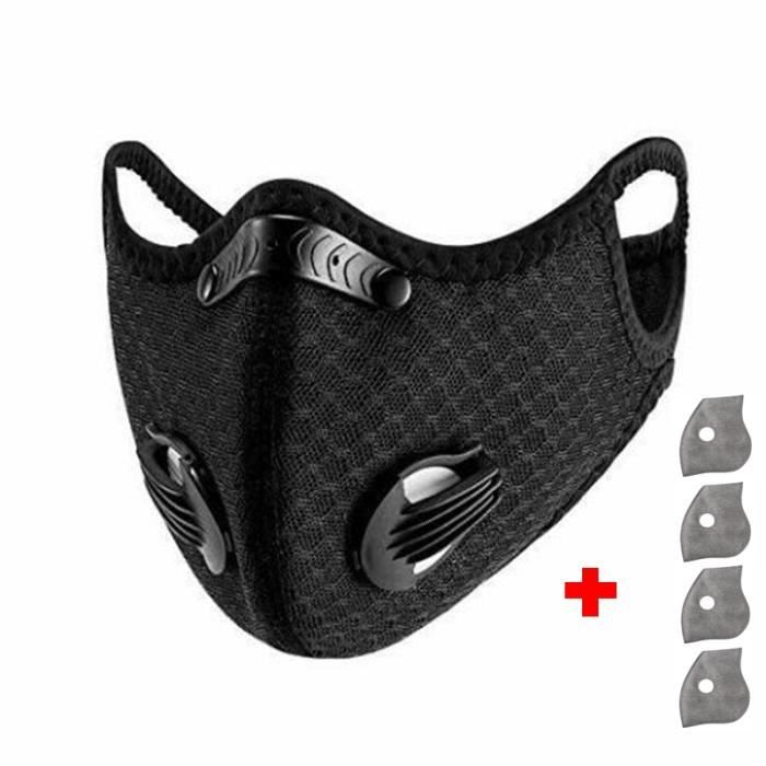 Masque De Protection Respiratoire Avec Filtre Achat Vente Pas Cher