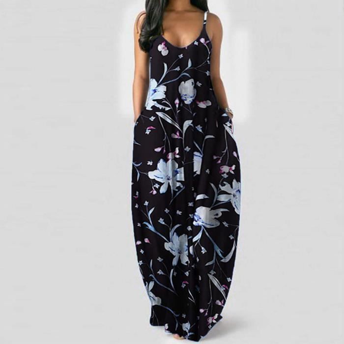 Robe midi évasée smockée vert kaki femme | Cache Cache
