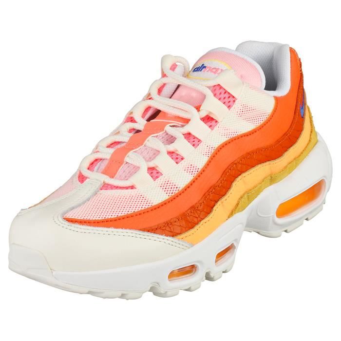 Basket nike orange outlet fluo femme