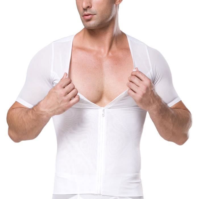 Débardeur Amincissant Homme Compression Débardeur Minceur Sculptant