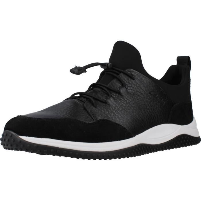 Clarks Basket Homme - CLARKS - 130600 Noir - Doublure Textile - Semelle int. Gomme