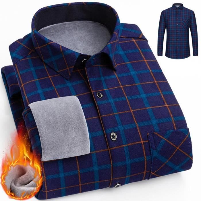 Chemise Stio Thermop Polaire à Pression - Homme, Bleu, Taille M - Occasion Parfait état
