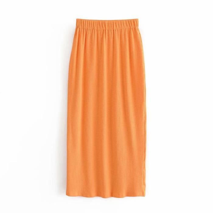 TATUUM Jupe trapèze - orange - (Seconde main