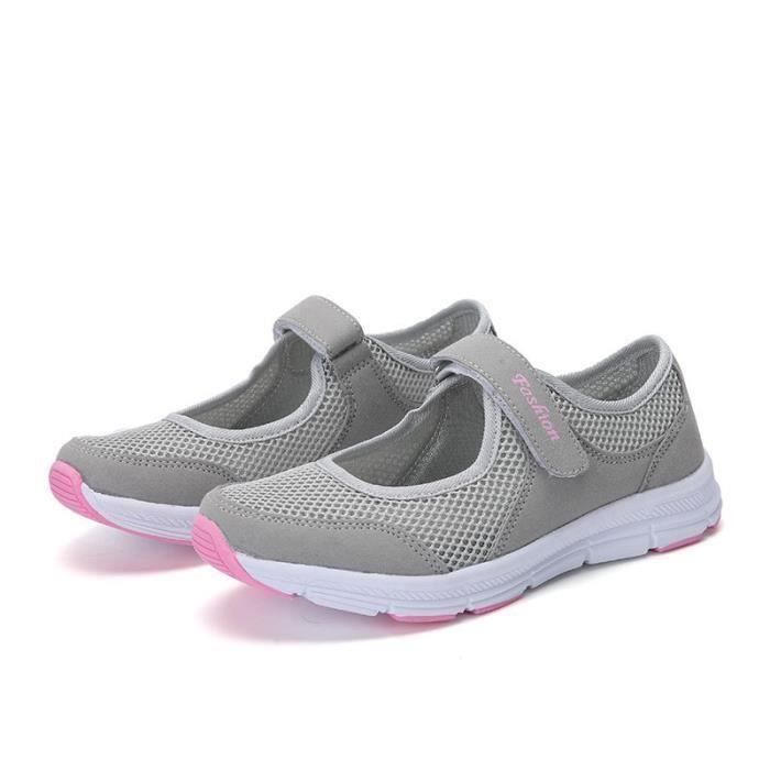 WWricotta Sandales à Talons Hauts pour Femme - Respirantes Mode Tongs De Claquettes Sandale Femme Cuir Bottines Bout Ouvert Chaussure Orthopedique Souple Chaussures Printemps Femme