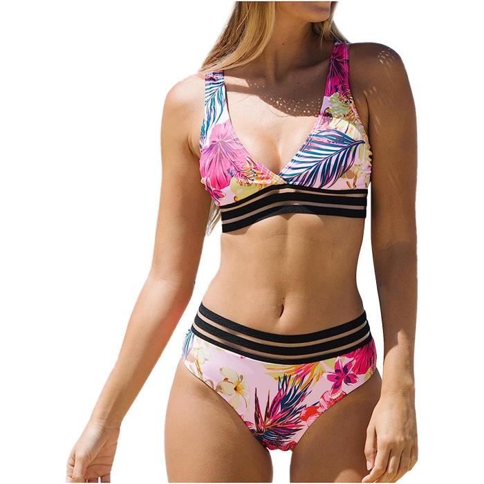 Tankini Maillot De Bain Maillot De Bain Femme Gainant Ventre Plat