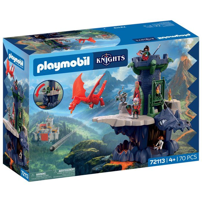 Playmobil Knights 72113 Tour des chevaliers du Dragon - vue 1