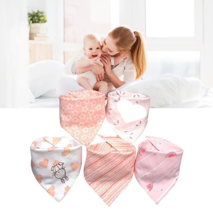 Bavoir - Limics24 - Bébé 3Pcs / Set Coton Tricoté Bavoirs