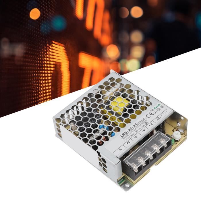 413107 Alimentation Monophasée Redressée Filtrée Entrée 230V~ Et Sortie 24v 12 W 05a 5 Modules