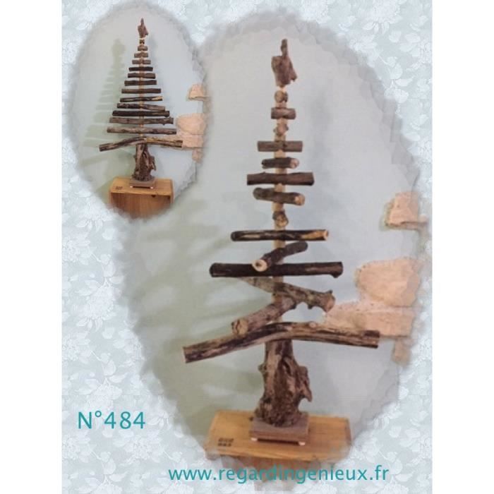 Acheter Sapin De Noel En Bois Flotté Sapin De Noel En Bois Flotte Rotatif N 484 Fabrication Artisanale Achat Vente Sapin Arbre De Noel Cdiscount