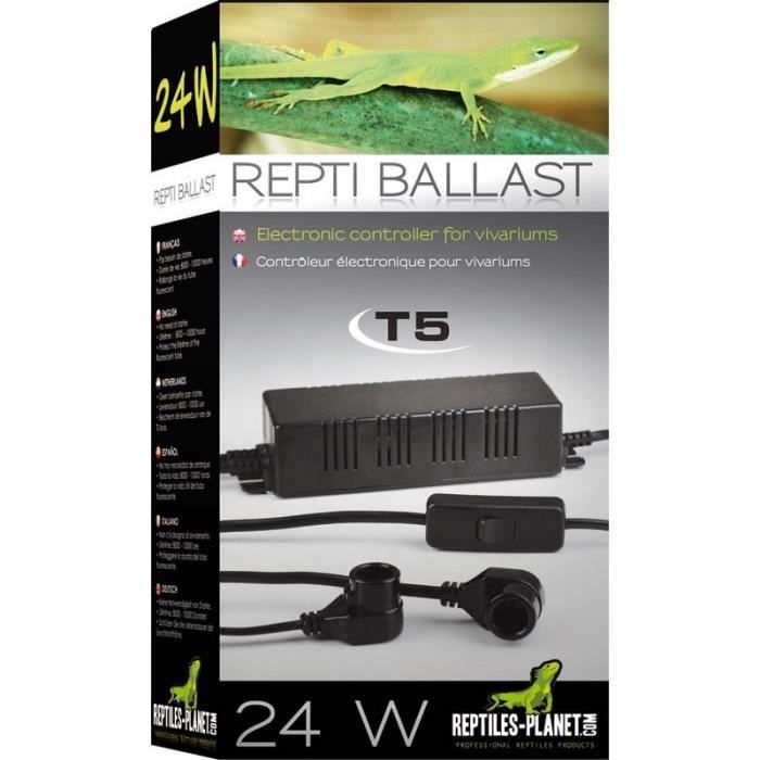Meilleurs prix pour Éclairage Ballast pour tube fluorescent Repti Ballast T5 24 W REPTILES-PLANET
