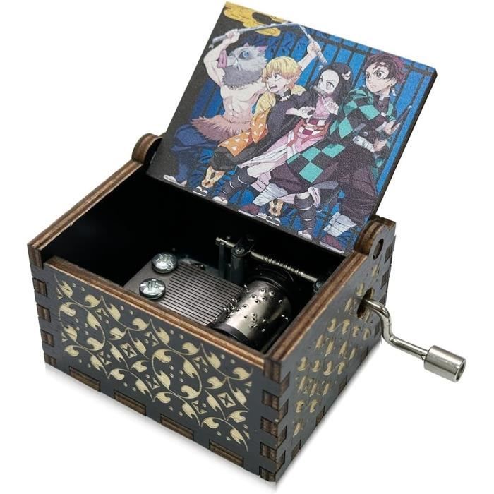 Boîte à Musique Métal Vintage - Automate 3D Oiseau Chantant, Décoration Bureau/Salon (10x6x4 Cm)