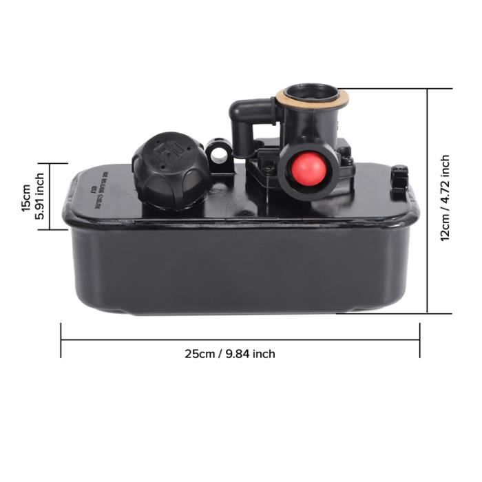 Kit Carburateur Complet Pour Tondeuse – Compatible 497619, 499809, 498809, 494406 Avec Pompe à Essence Et Filtre à Air Inclus