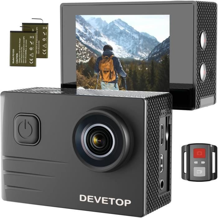 Caméra Sport DV - Résolution 1280 X 960 - Grand Angle De 170 Degrés - Étanchéité IP67 - Caméra D'action Portable Pour Vélo, Moto, Casque - Installation Facile - #211