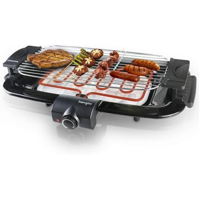 HengBo Barbecue électrique de Table BBQ Electrique Sans Fumée avec bac ...